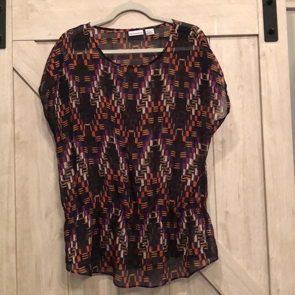 Liz Claiborne Sheer Blouse